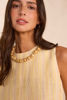 Picture of SLEEVELESS STRIPED LINEN TOP MELINA
